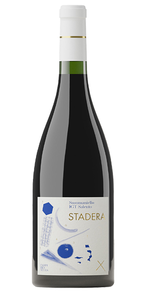 Campi Deantera Stadera Susumaniello IGT Apulien Italien Susumaniello Fruchtige und florale Aromen, würzig mit zarten balsamischen Noten. Am Gaumen zeigt sich der Wein strukturiert und elegant, mit einer interessanten Säurenote und einer guten Tanninstruktur. Wein kaufen