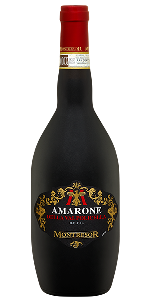 Giacomo Montresor Amarone DOCG Satinato Veneto Italien Corvina Veronese, Rondinella Intensive Aromen von dunklen Beeren, Pflaumen und Schokolade. Am Gaumen vollmundig und samtig mit Noten von reifen Früchten, feiner Säure und eleganten Tanninen. Langer, komplexer Abgang. Wein kaufen