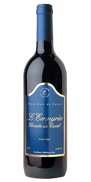 Cave Emery L'Empyrée Pinot Noir AOC Wallis Schweiz Pinot Noir Im Auftakt mit Erdbeer- und Pflaumenaromen sowie Zimt. Am Gaumen reife Waldbeerfrucht, sowie eine tolle Fülle und Körper. Ein gehaltvoller, konzentrierter Wein mit schöner Harmonie. Wein kaufen