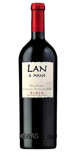 Bodegas LAN LAN A Mano DOCa Rioja Spanien Tempranillo, Graciano, Mazuelo Aromen von Pflaume, Brombeere und Cassis, dazu Nelken und Zimt. Am Gaumen Kaffee, Zartbitterschokolade, Tabak und Mineralität. Kräftig, fleischig, mit grossem Volumen und langem Nachhall. Wein kaufen