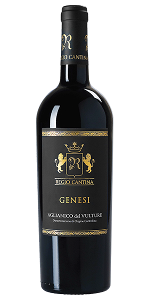 Regio Cantina Genesi Aglianico del Vulture DOC Basilikata Italien Aglianico Dunkle Beeren, Pflaumen und ein Hauch Tabak. Am Gaumen intensiv, strukturiert mit Noten von reifen Früchten, gut integrierter Säure und kräftigen Tanninen. Langer Abgang mit würzigen, fruchtigen Nuancen. Wein kaufen