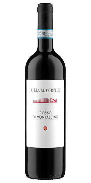 Villa al Cortile Rosso di Montalcino DOC Toskana Italien Sangiovese Intensives und anhaltendes Bouquet nach roten Früchten. Am Gaumen weich und geschmeidig, mit Anklängen an Himbeerkonfitüre. Lebendig und schlank, erfreut er bis zum letzten Schluck. Wein kaufen