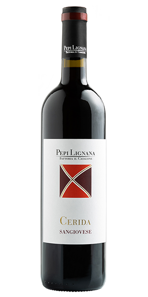 Pepi Lignana Cerida Sangiovese DOC Toscana Italien Sangiovese Aromen von Kirsche und Erdbeere, dunkle Gewürze und Kräuter prägen die feine und verführerische Nase. Im Geschmack zeigt der Wein samtige Tannine, angemessene Frische und einen fruchtigen Abgang. Wein kaufen
