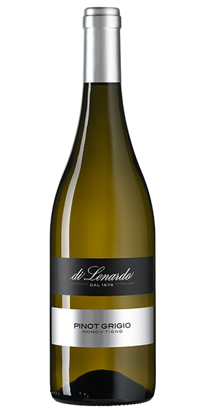 Di Lenardo Pinot Grigio Friuli DOC Friaul Italien Pinot Grigio In der Nase Aromen wie Williamsbirne, Banane, Aprikose und Akazienblüten. Am Gaumen Noten von Birnensirup und Quittenhaut, gute Säurebalance, guter Körper und langer Abgang. Wein kaufen