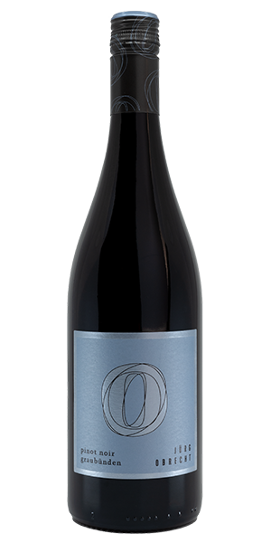 Jürg Obrecht Pinot Noir AOC Graubünden Schweiz Pinot Noir In der Nase Himbeere, Kirsche und Vanille mit einem Hauch von Pilz und Karamellbonbons. Fruchtiger Gaumen mit mittlerem Körper, lebendiger Säure und feinen Tanninen. Wein kaufen