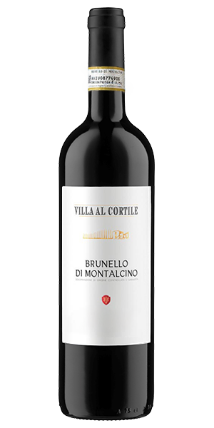 Villa al Cortile Brunello di Montalcino DOCG Toscana Italien Sangiovese Aromen von Amarenakirsche, Rose und Eukalyptus. Am Gaumen und im Nachgeschmack finden sich Noten von Kirsche, Himbeere, Nelken und Lakritz, begleitet von einer guten Säure- und Tanninstruktur. Wein kaufen